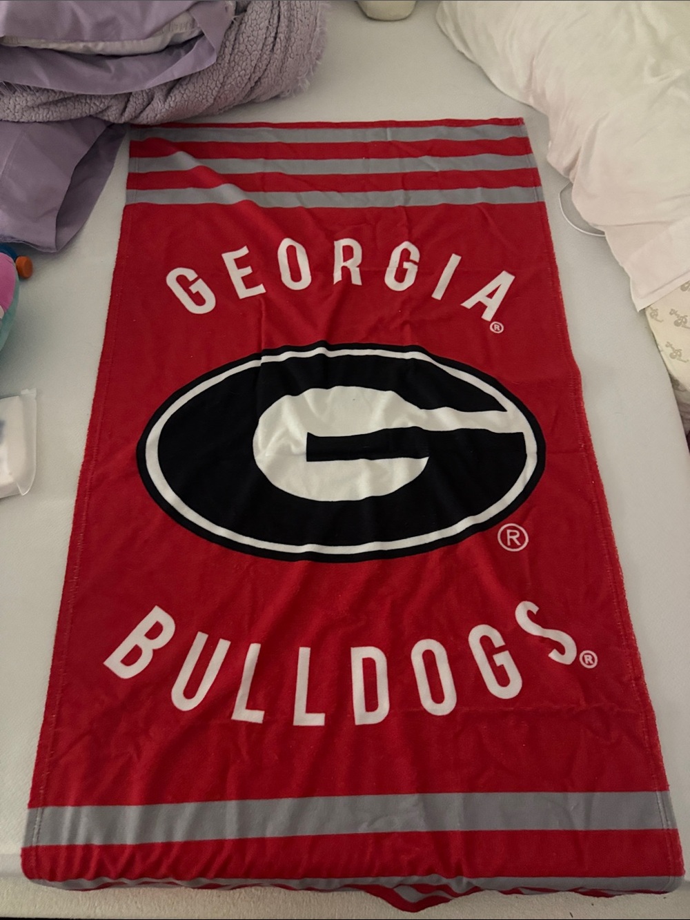 Northwest Red, Black and White Team Logo Towel